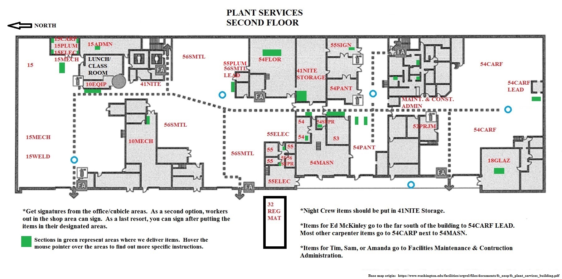 Plant Services Floor 2
